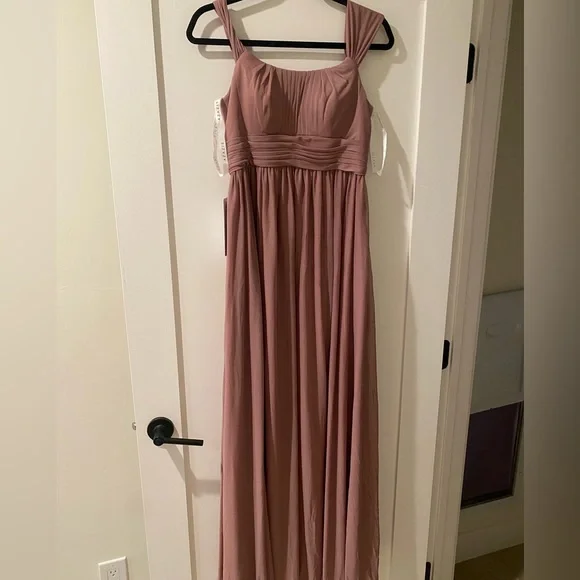 Maternity Bridesmaid/ Wedding Dress, untouched, tags on, vintage mauve, size:A6 - Picture 4 of 4
